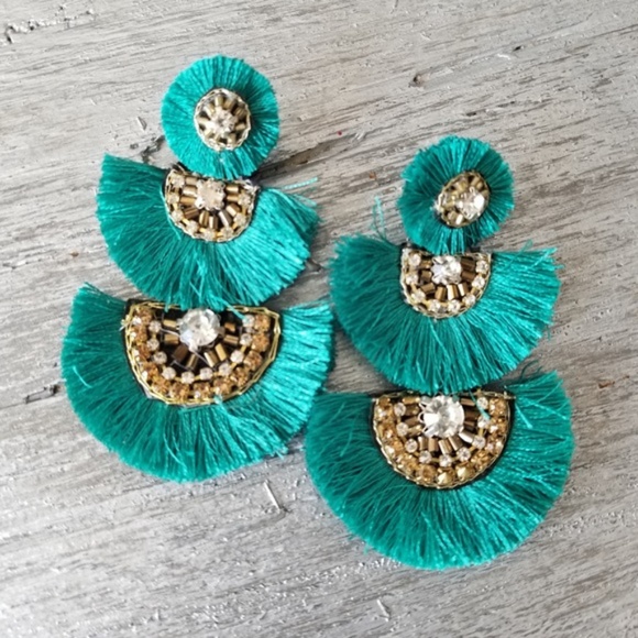 Fan Boho Fan Earrings - Picture 4 of 4